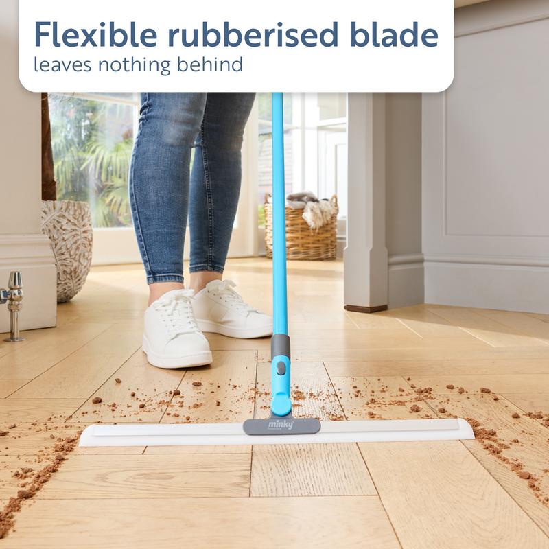 🧼LAST DAY SALE: 47%OFF 🔥🔥Minky Flexi Edge Sweeper: Multi-Surface Cleaning for Floors, Carpets & Windows