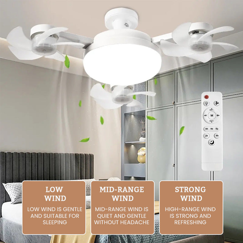 💡 Drone fan light | One light for multiple uses, cool and quiet! ✨