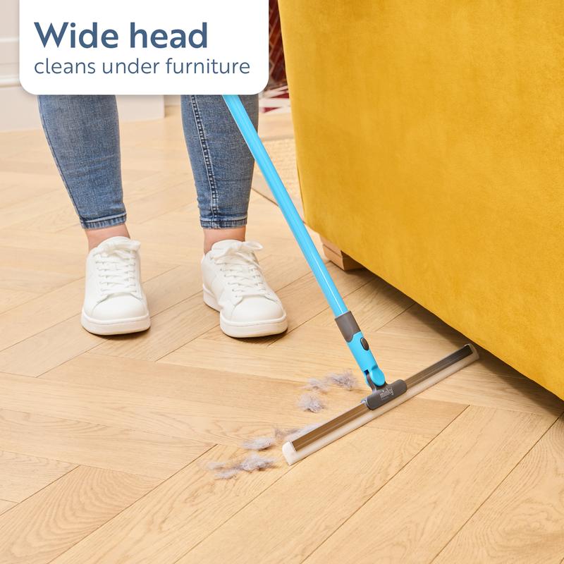 🧼LAST DAY SALE: 47%OFF 🔥🔥Minky Flexi Edge Sweeper: Multi-Surface Cleaning for Floors, Carpets & Windows