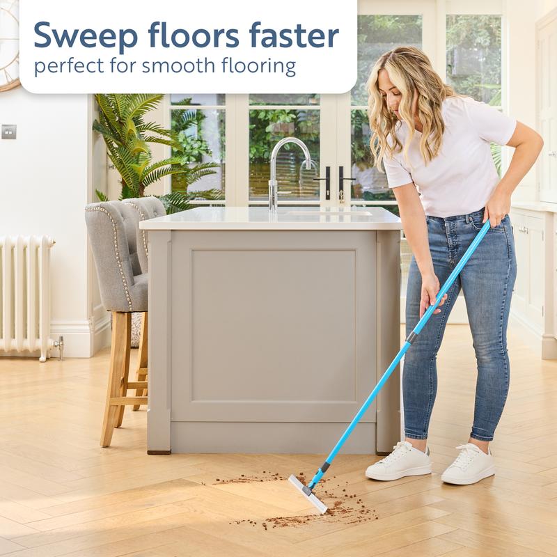 🧼LAST DAY SALE: 47%OFF 🔥🔥Minky Flexi Edge Sweeper: Multi-Surface Cleaning for Floors, Carpets & Windows
