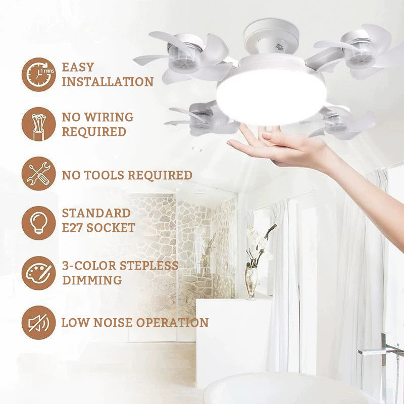 💡 Drone fan light | One light for multiple uses, cool and quiet! ✨
